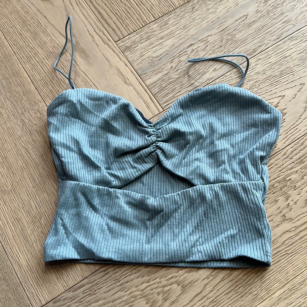 Stylish Blue Tank Top